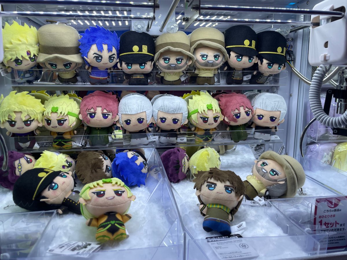 新景品入荷情報】 ・ジョジョの奇妙な冒険 スターダストクルセイダース