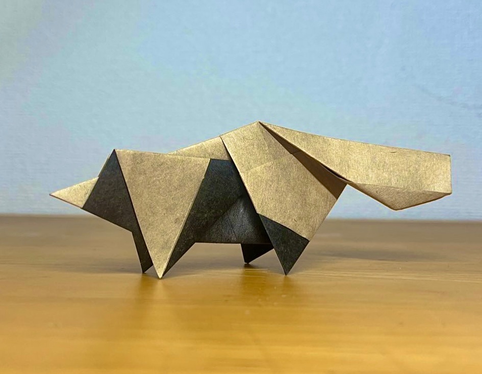 たぬき/Raccoon dog

#ピュアランド折り紙