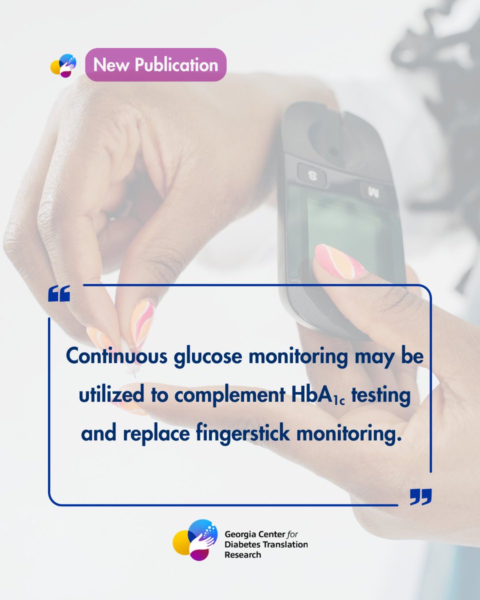 Georgia Center for Diabetes Translation Research tweet media