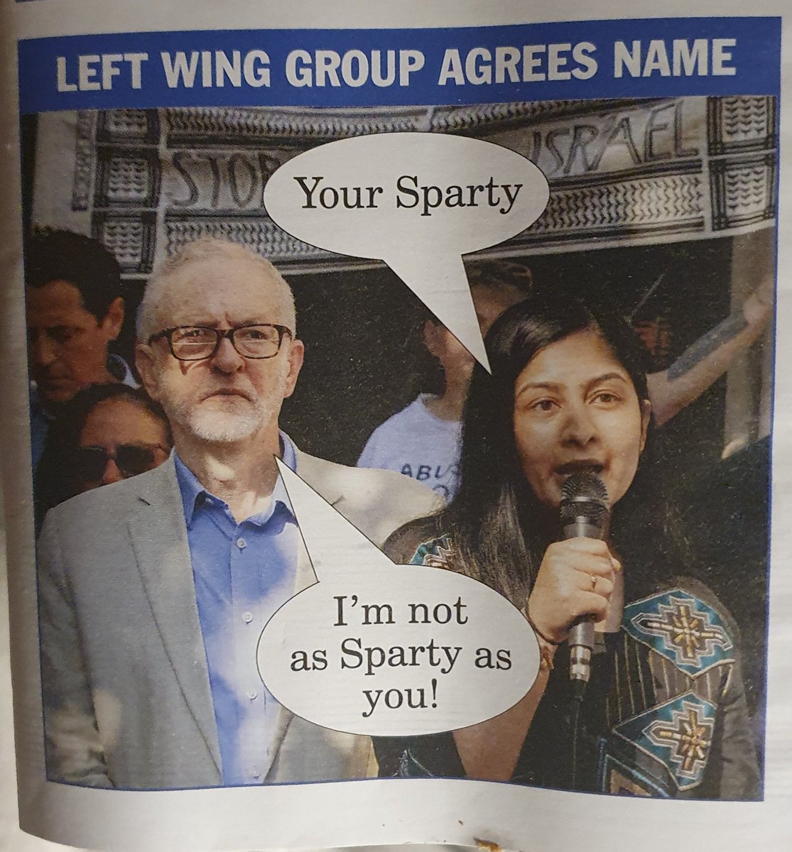 Good on cover of new Private Eye