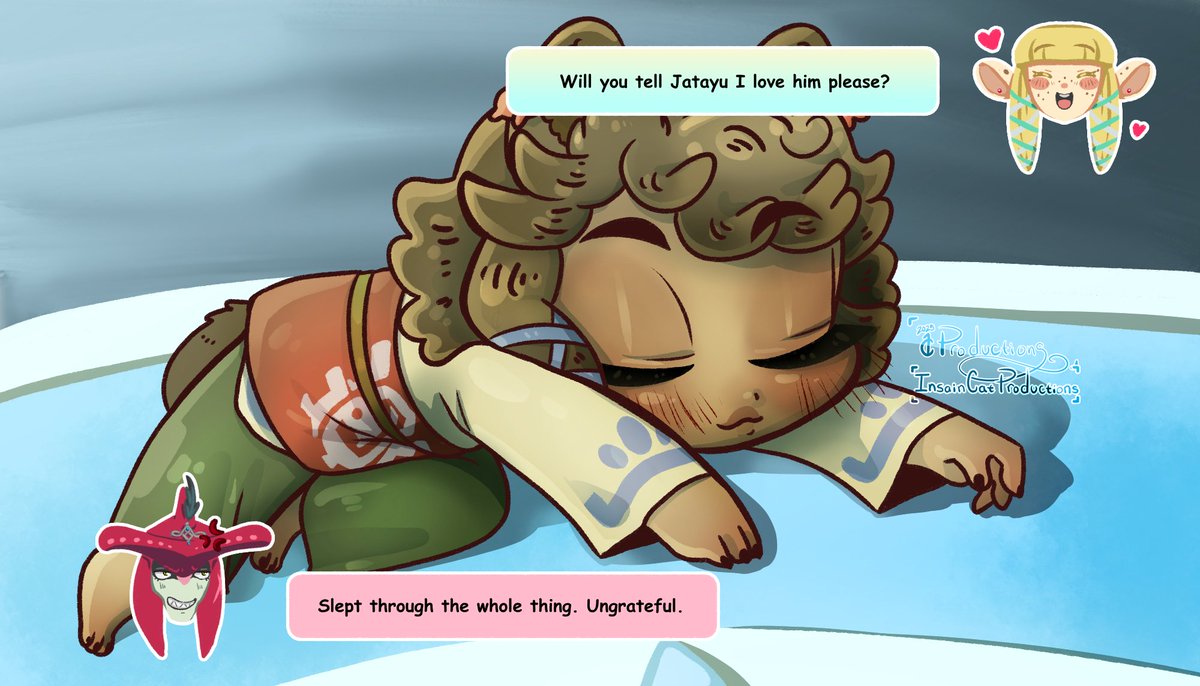 InsainCat's tweet photo. To be fair he sleeps most of the time out of boredom.

#silly #skywardsword #botw #totk #dog #hmongbobtail #dog #kemonomimi #inumimi #zelda #skywardswordzelda #skywardswordlink #linkeduniverse #lusky #au #cute #chibi https://t.co/RmKMHETTOu