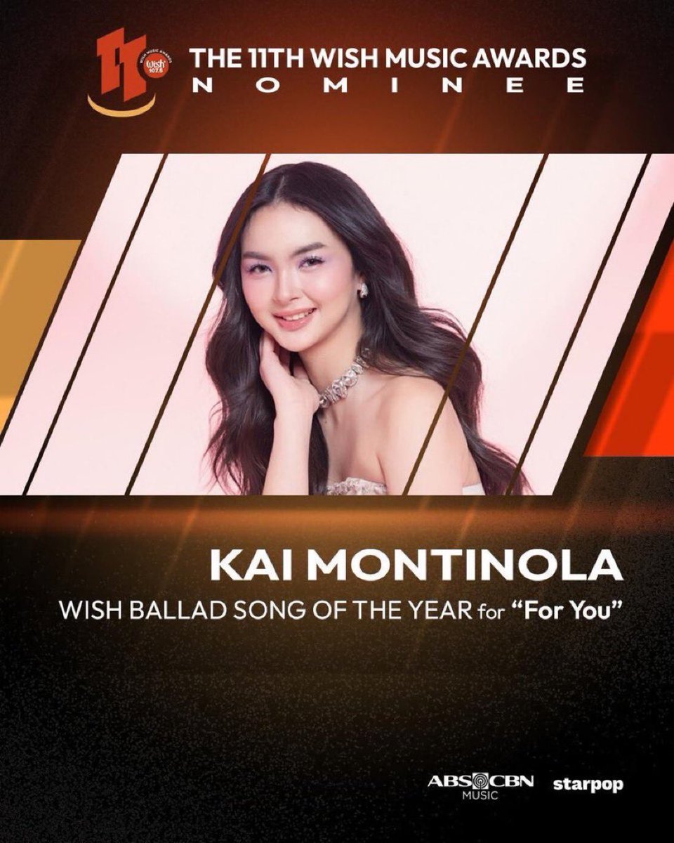 TeamKaiVT's tweet photo. [12-11-25]

𝗗𝗔𝗬 22 𝗢𝗙 𝗩𝗢𝗧𝗜𝗡𝗚 “𝗙𝗢𝗥 𝗬𝗢𝗨” 𝗔𝗦 𝗪𝗜𝗦𝗛 𝗕𝗔𝗟𝗟𝗔𝗗 𝗦𝗢𝗡𝗚 𝗢𝗙 𝗧𝗛𝗘 𝗬𝗘𝗔𝗥!

𝘼𝙩𝙩𝙚𝙣𝙙𝙖𝙣𝙘𝙚 𝘾𝙝𝙚𝙘𝙠, 𝙆𝙖𝙞𝙢𝙖𝙩𝙚𝙨!
Cast your votes and drop your proof of votes below. Let’s give Kai the support she truly deserves.

🎯100 replies https://t.co/PfQXKBIMhm