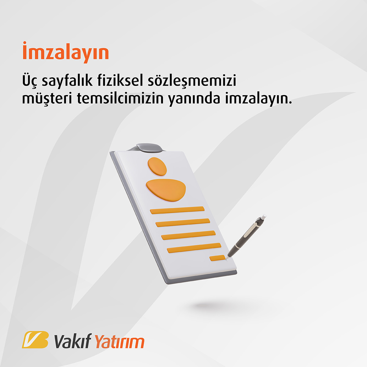 Yatırım dünyasına adım atmak için tek yapmanız gereken birkaç basit adımı takip etmek. Vakıf Yatırım’da hesabınızı hızlıca açabilir, yatırımlarınıza güvenle başlayabilirsiniz.

#VakıfYatırım