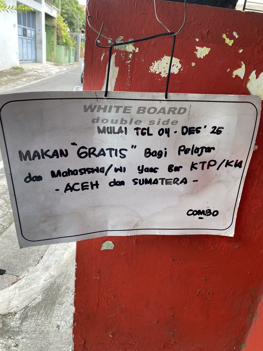 Warung yang dulu sering diajdikan tempat nongkrong
Lokasi dekat Pastoral Asrama Mahasiswa