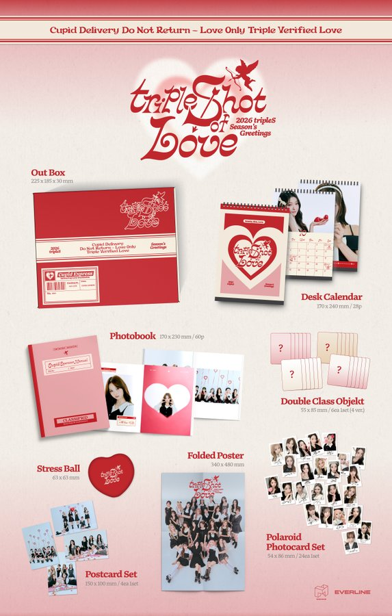 📅】#tripleS 2026 SEASON'S GREETINGS [#tripleShot_of_Love] 予約