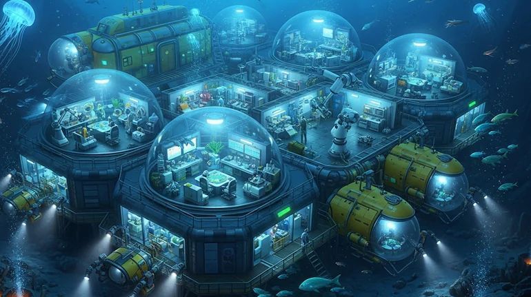 🚨 India's first deep-sea marine microbial research facility is coming up in Nellore, Andhra Pradesh.