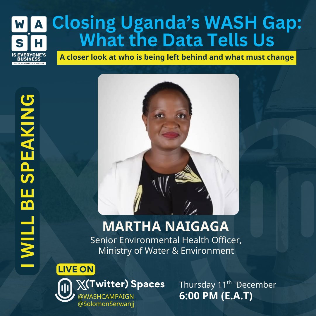 The WASH is Everyone's Business Campaign tweet media