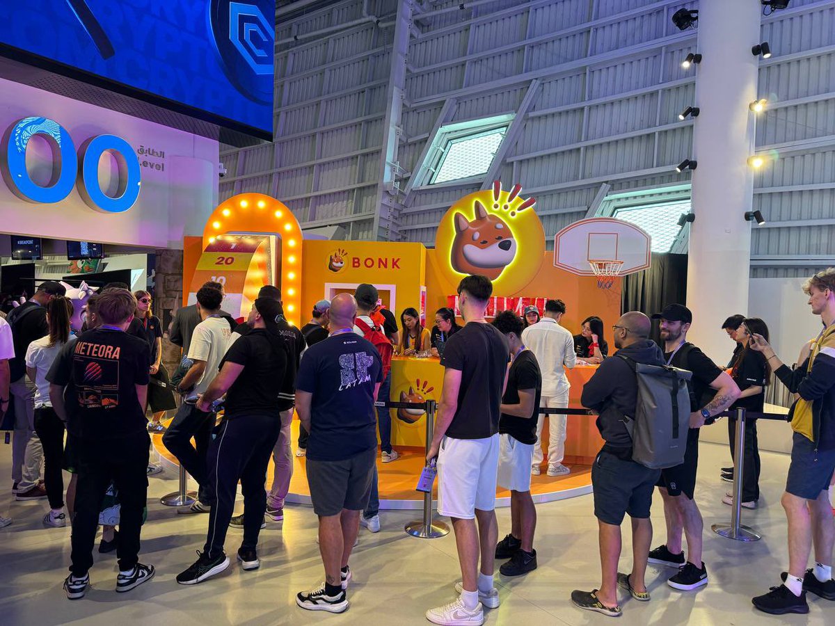 An evolution over the last few hours…

Come check out the BONK Booth❗️❗️❗️