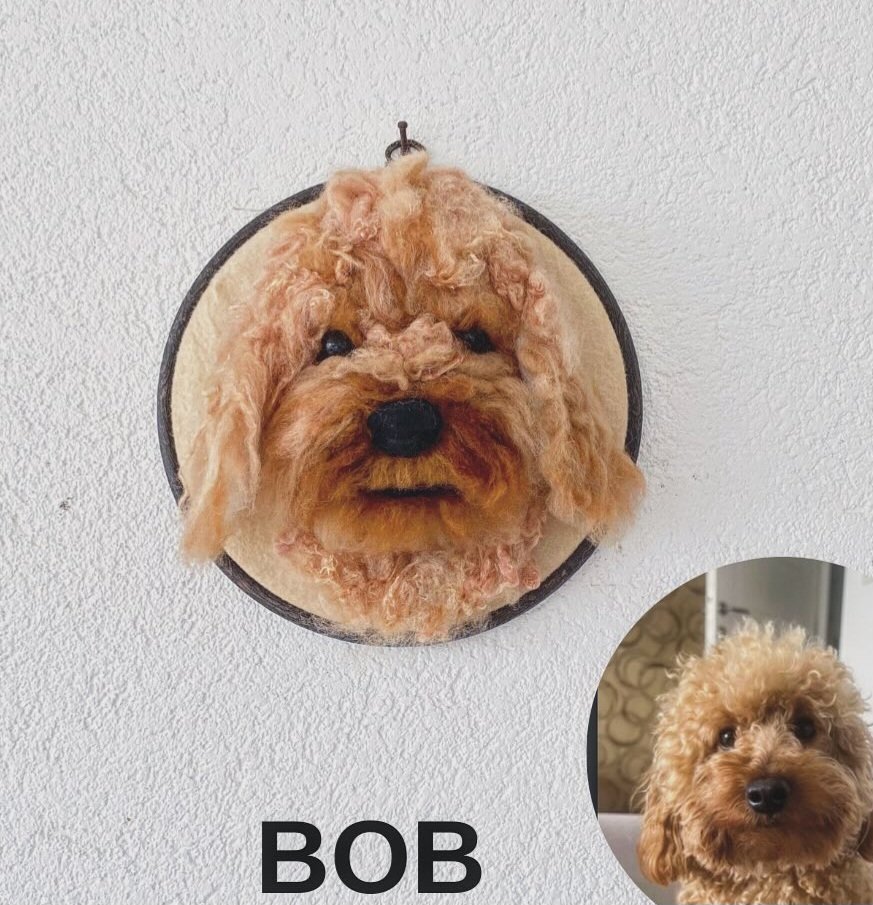 FoxPuniDigital's tweet image. Felt Cat and Dog. #caturday #handcrafted