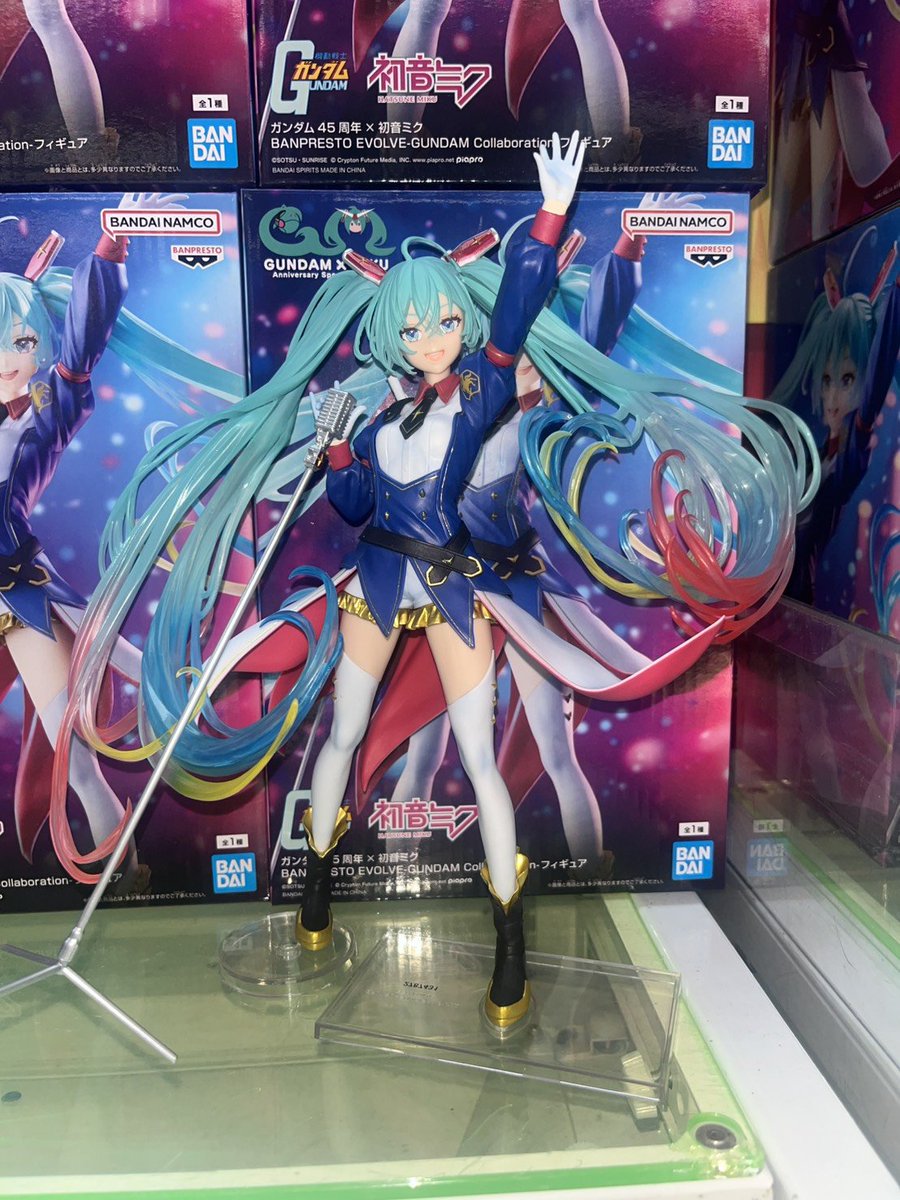 🎶新景品入荷情報🎶 ガンダム45周年×初音ミク BANPRESTO EVOLVE-GUNDAM