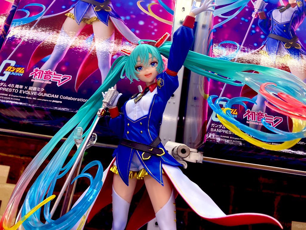新景品✨】 #ガンダム45周年×#初音ミク BANPRESTO EVOLVE-GUNDAM