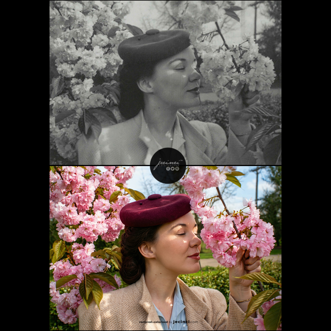 jecinci's tweet photo. Before & After 📷
#colorized #restored #enhanced #refreshed
#FamilyPhoto #ChristmasGift #CherishedMemories #FamilyTree
#PerfectPresent https://t.co/HrZNN6B1Kk