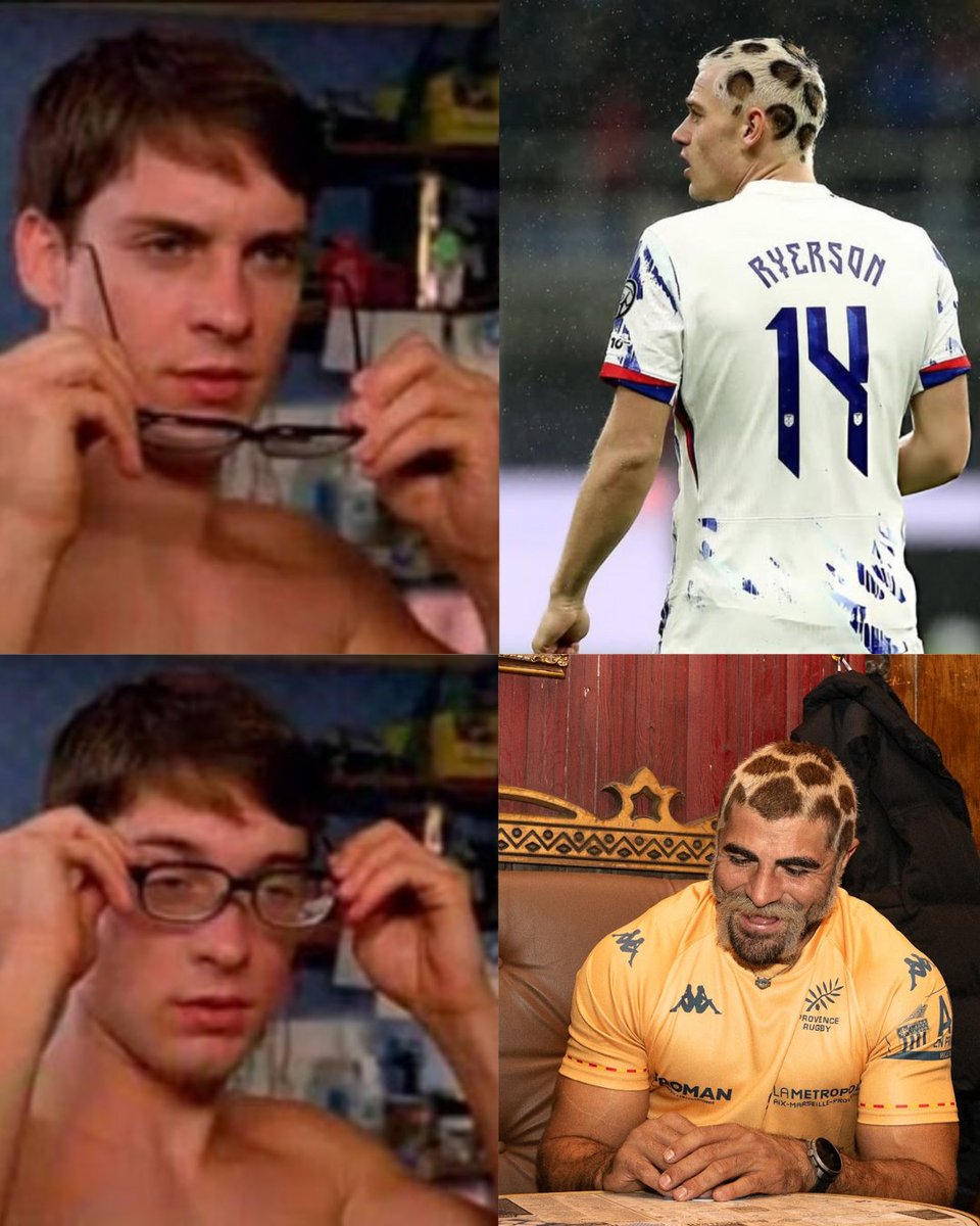 ProvenceRugby's tweet image. Donnez nous le nom du coiffeur 🐆💈 
#BVBBOD #prod2  #Football #Rugby #Norway #ProvenceRugby #julianryerson @FranceBvb