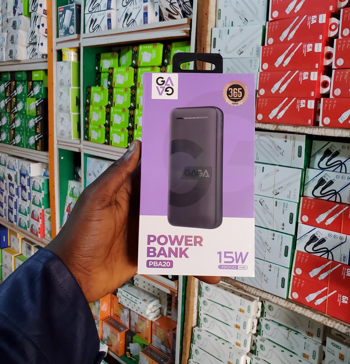 Gaga Powerbank🔥

33000mAh:🏷NGN22000
22000mAh:🏷NGN18000

15W🔋

📍Minna
📞08025678074