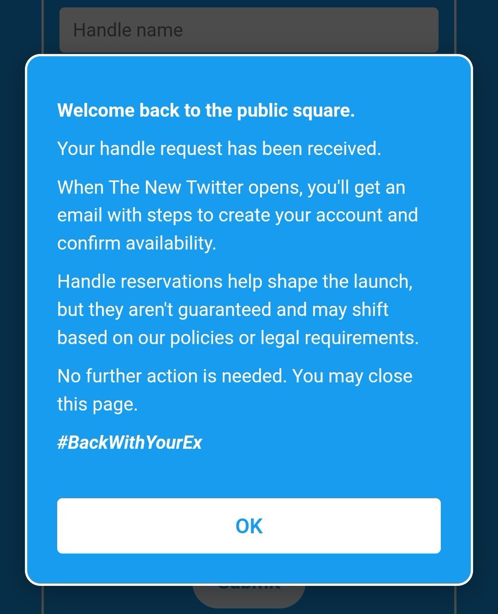 juniSpeaks's tweet photo. @MyArrse Operation Blue Bird
#BackWithYourEx https://t.co/RKdaR11hew