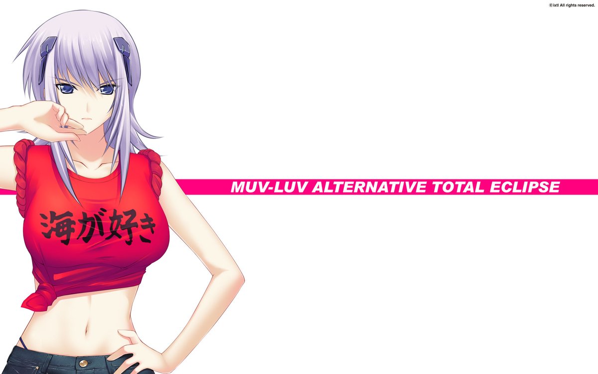 MechaGirlOTD's tweet image. Next Mecha Girl of the day is Cryska Barchenowa from Muv-Luv Alternative Total Eclipse!