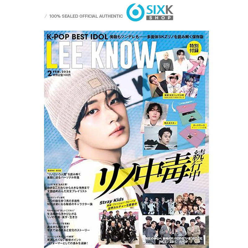 RELEASED DATE: MID OF JAN, 2026 💖K POP BEST IDOL JAPAN - LEE KNOW