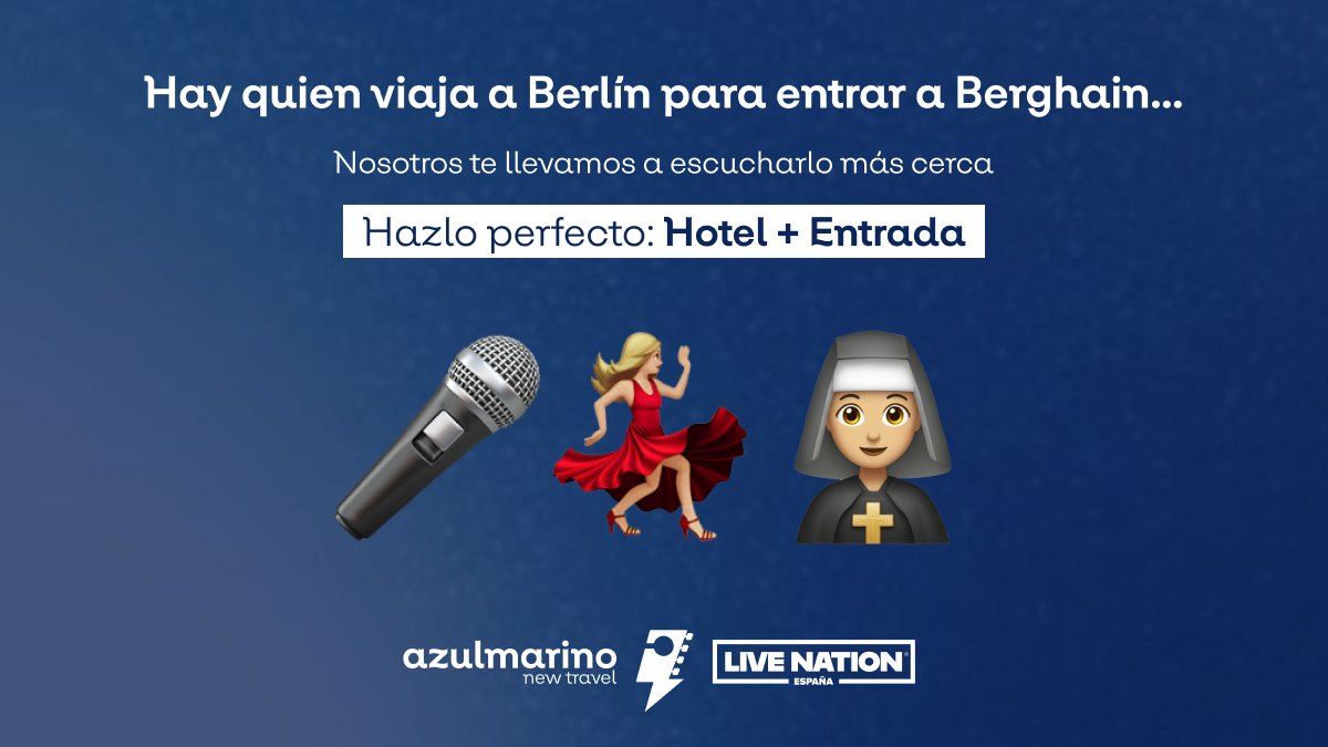 Si no reservas tu habitación de hotel con tu entrada… malamente.
Lo tienes fácil: Hotel + Entrada juntos para que la noche fluya sin caos.