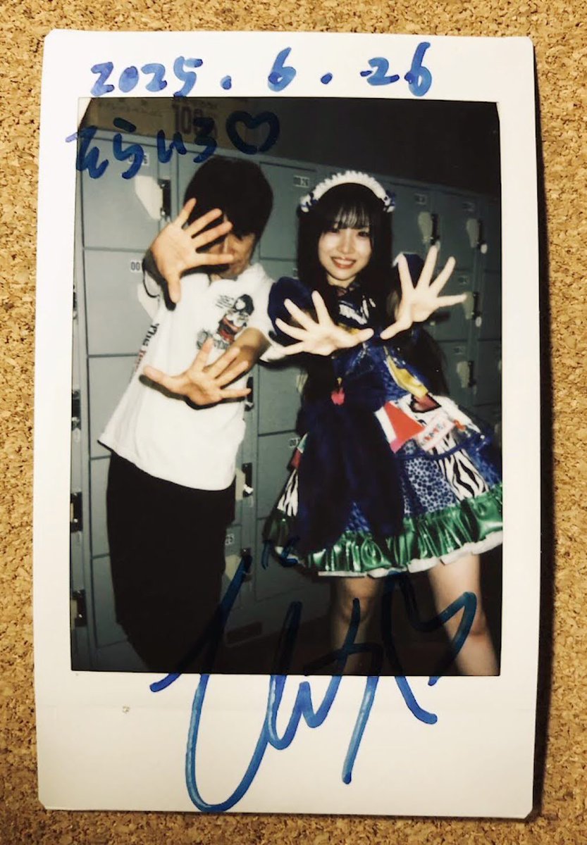 今年のチェキは今年のうちに 25.06.26 #歌花てんか #HEROINESLEAGUE2