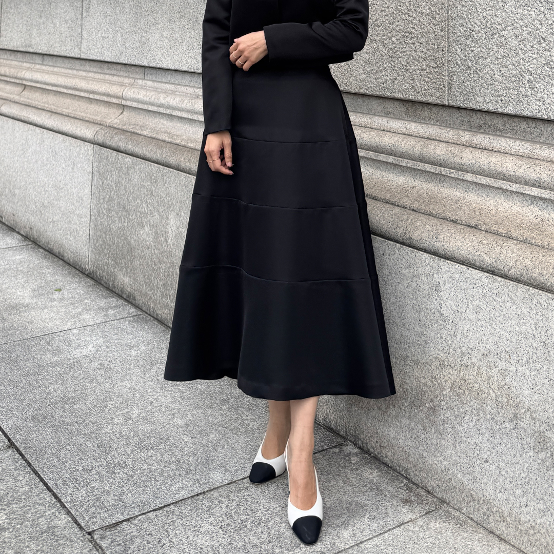 最終お値下げ❤︎JENNEコート❤︎ハイウエストフレアコート♡セブンテン、オブリ JENNE つけ襟 ハイウエストフレアコート ネイビー セブンテン、オブリ