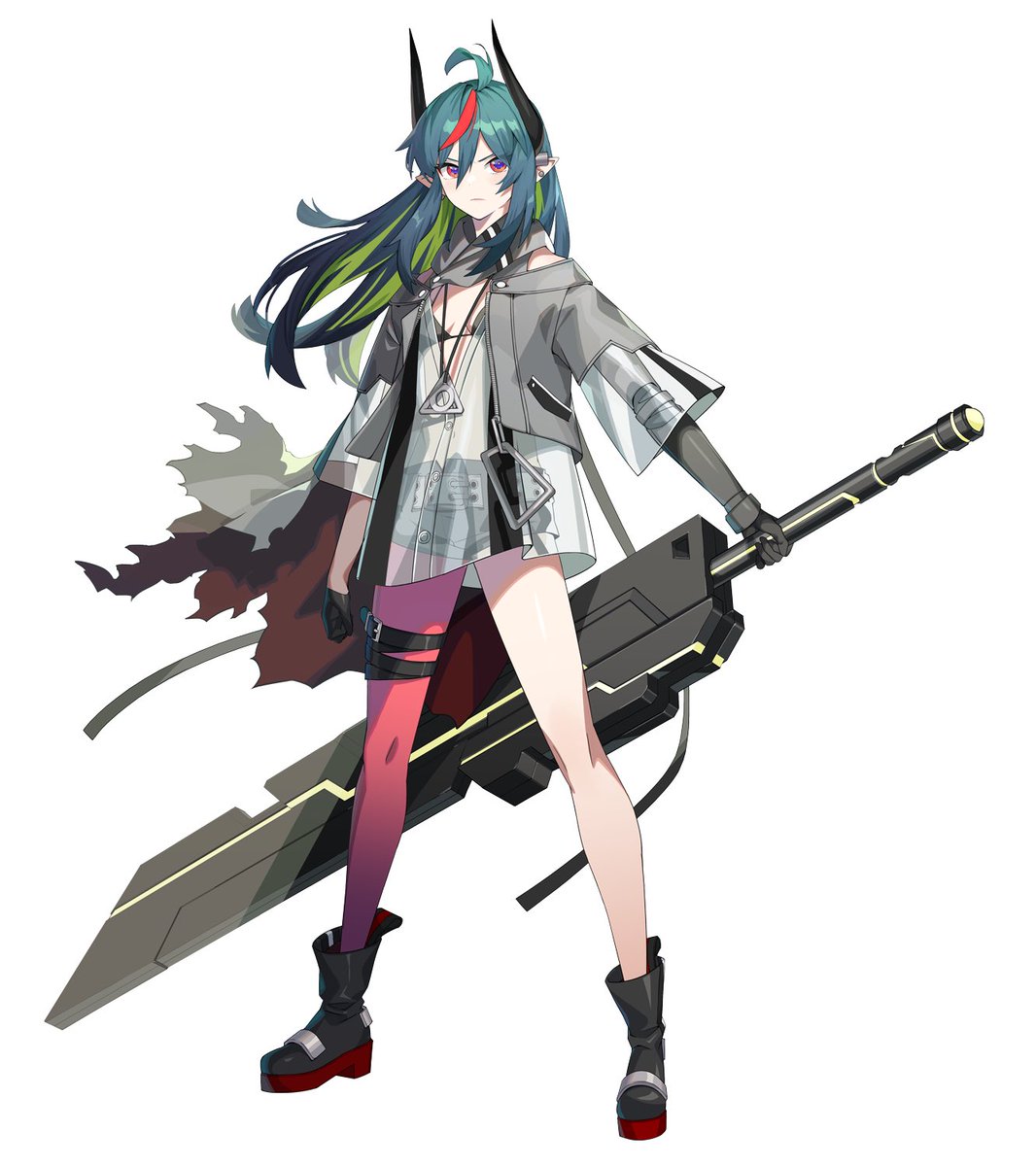 以前キャラデザとイラストを担当した「プロジェクト暁」よりミクルです！