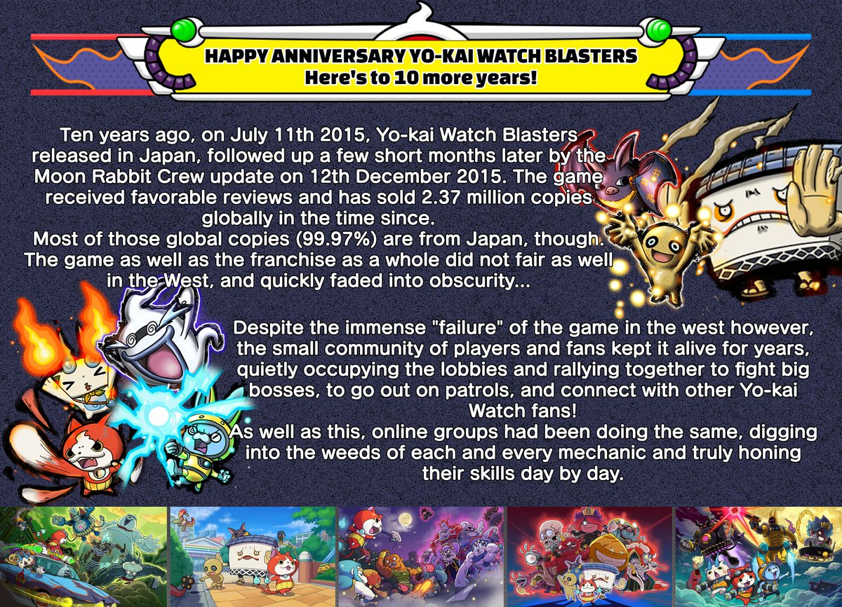 Yo-kai Watch Blasters++ tweet media