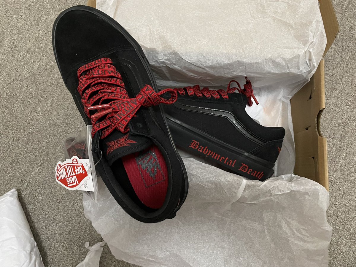 Vans x Babymetalコラボ買えた! #BABYMETAL #Vans