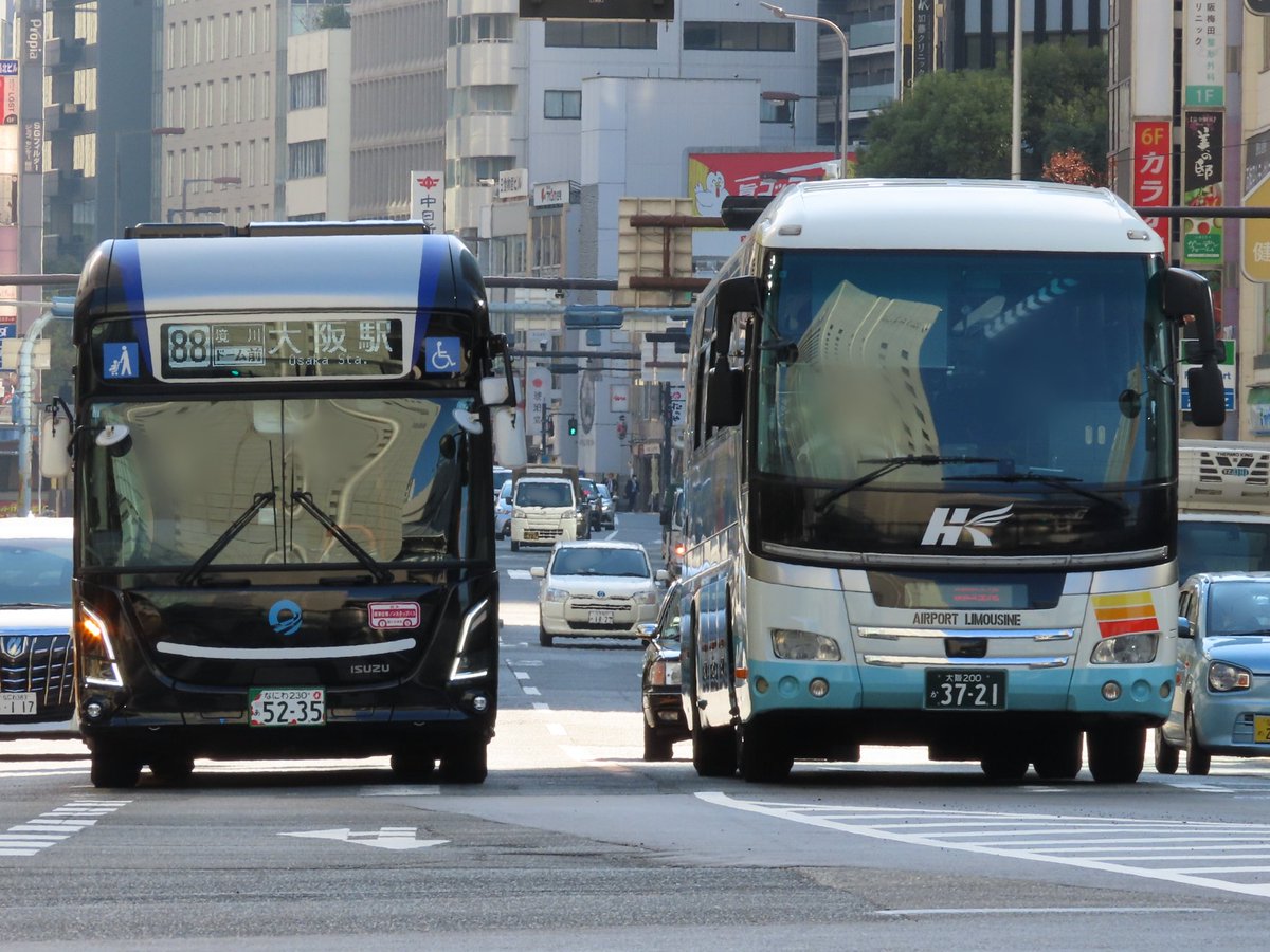 12/11 大阪シティバス 港(営)15-5235 いすゞZAC-LV828L1 [88]大阪駅行