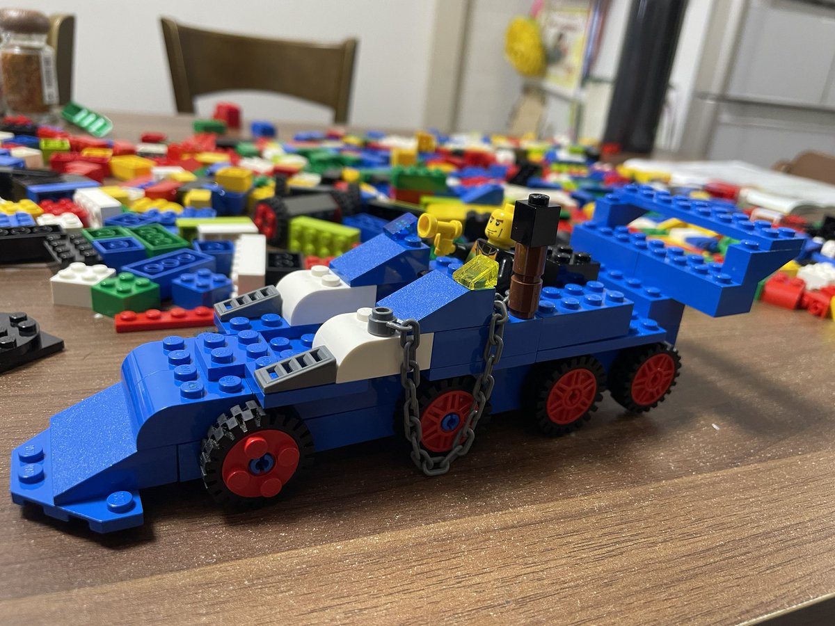 サチさんが息子（6さい）に下さったLEGO息子（6さい）が大喜び 私も大