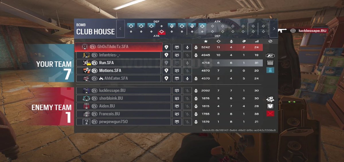 RunThisOne's tweet image. Won my Grand Finals this Tuesday. Might post some clips but I had a great time competing in collegiate for @SFAesports 
#r6