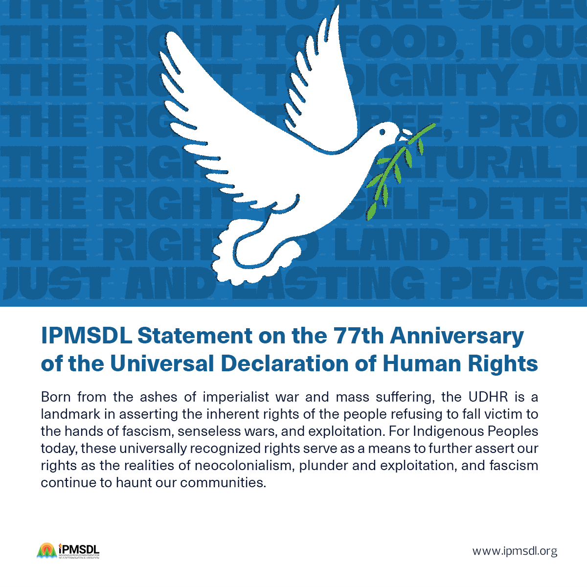 Int'l Indigenous Peoples Movement tweet media