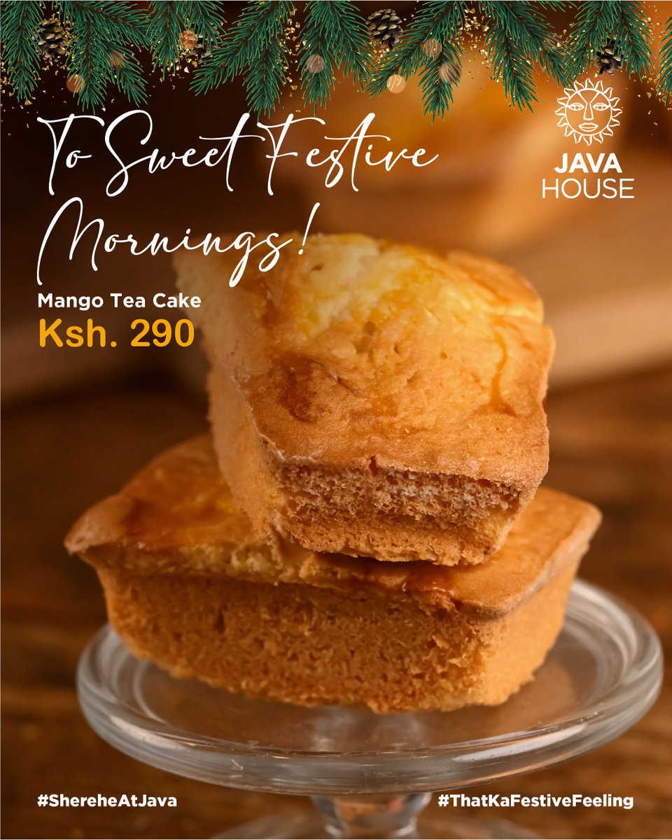 javahouseafrica's tweet image. Order our Mango Tea Cake and pair it with a hot cup of our lovely Pistachio Hot Chocolate. Available at a Java near you.​
#ShereheAtJava #JavaLove
