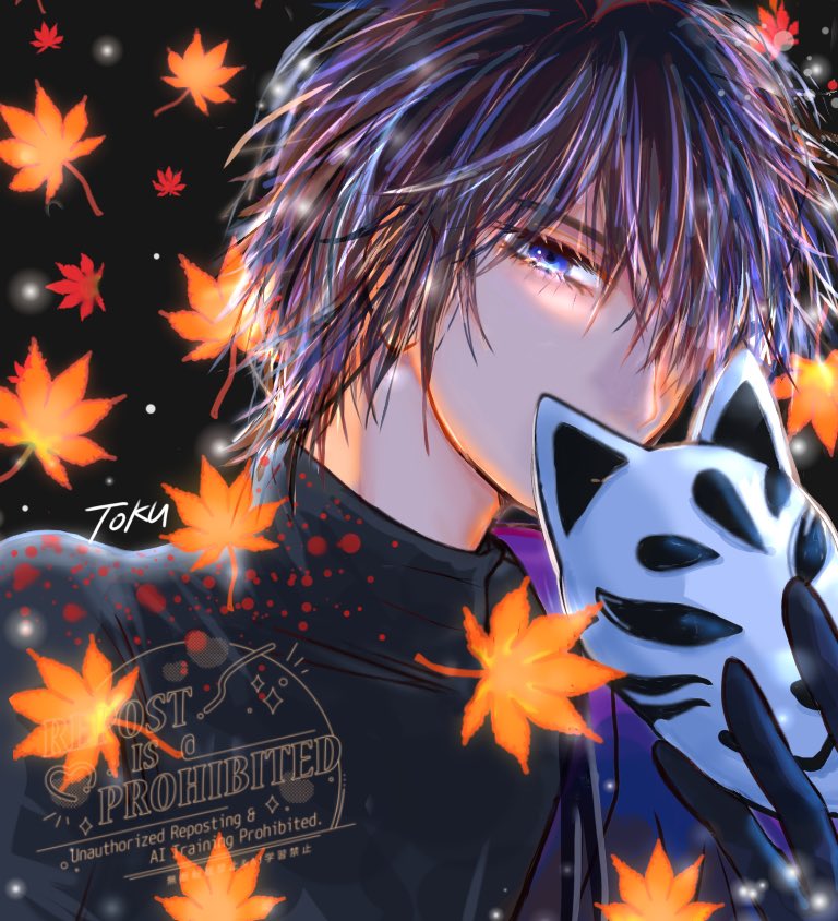 Tokuko_oekaki's tweet photo. 「 幻 夜 」

#illustration 
#創作男子イラスト https://t.co/9T0WCmF01F