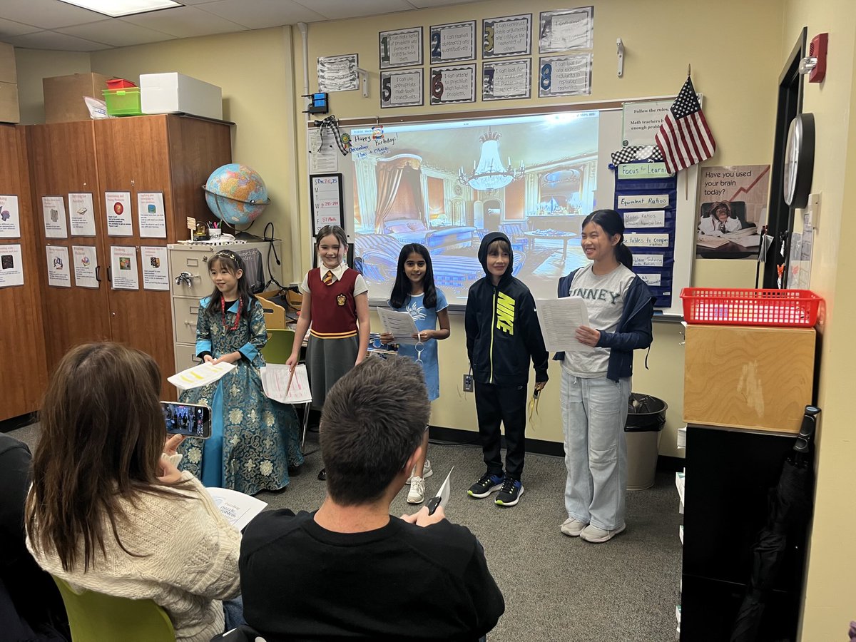 smithkatie10's tweet photo. What a joy to have our parents at our dress rehearsal for our plays in Cog Workshop. The students used expression and really got into character! Well done! https://t.co/VkcwgT7qNs