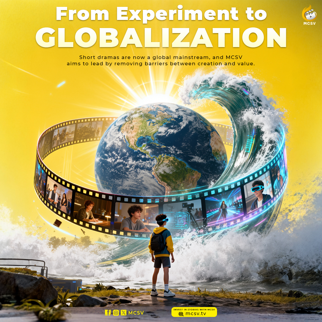 MCSV_Music's tweet photo. π From Experiment to Globalization
Short drama is now a global, mature market Gen Z drives growth. MCSV eliminates value barriers to lead global short-drama innovation
π https://t.co/Ih2TCkwI9q
#Globalization #ShortDramaInnovation #ContentBarriers #GenZ #EntertainmentTrends https://t.co/6ybl5XYaZ7