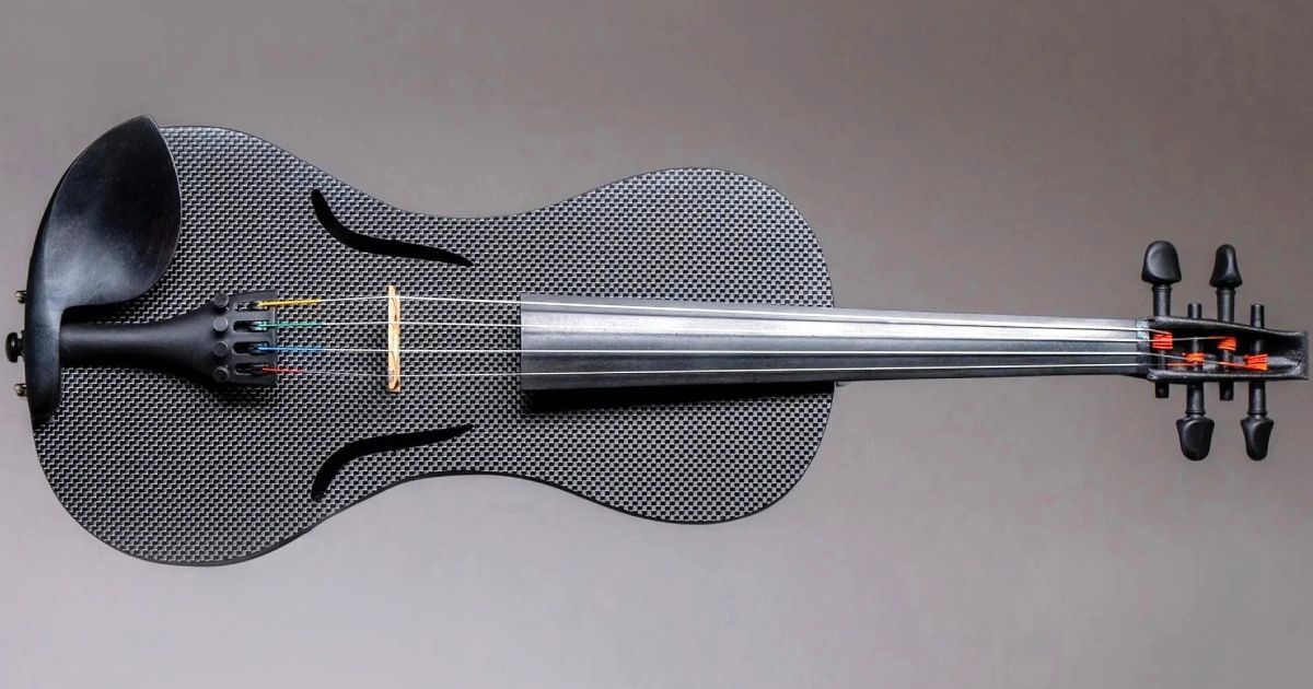 designboom's tweet image. 3D printed violin and cello replace traditional wood with non-warping carbon fiber designboom.com/technology/3d-…