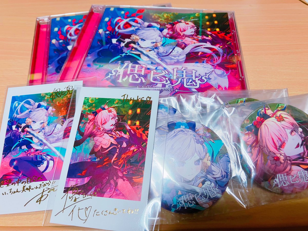 偲ビ鬼 特典 チェキ 朝ノ瑠璃 柊優花 サイン