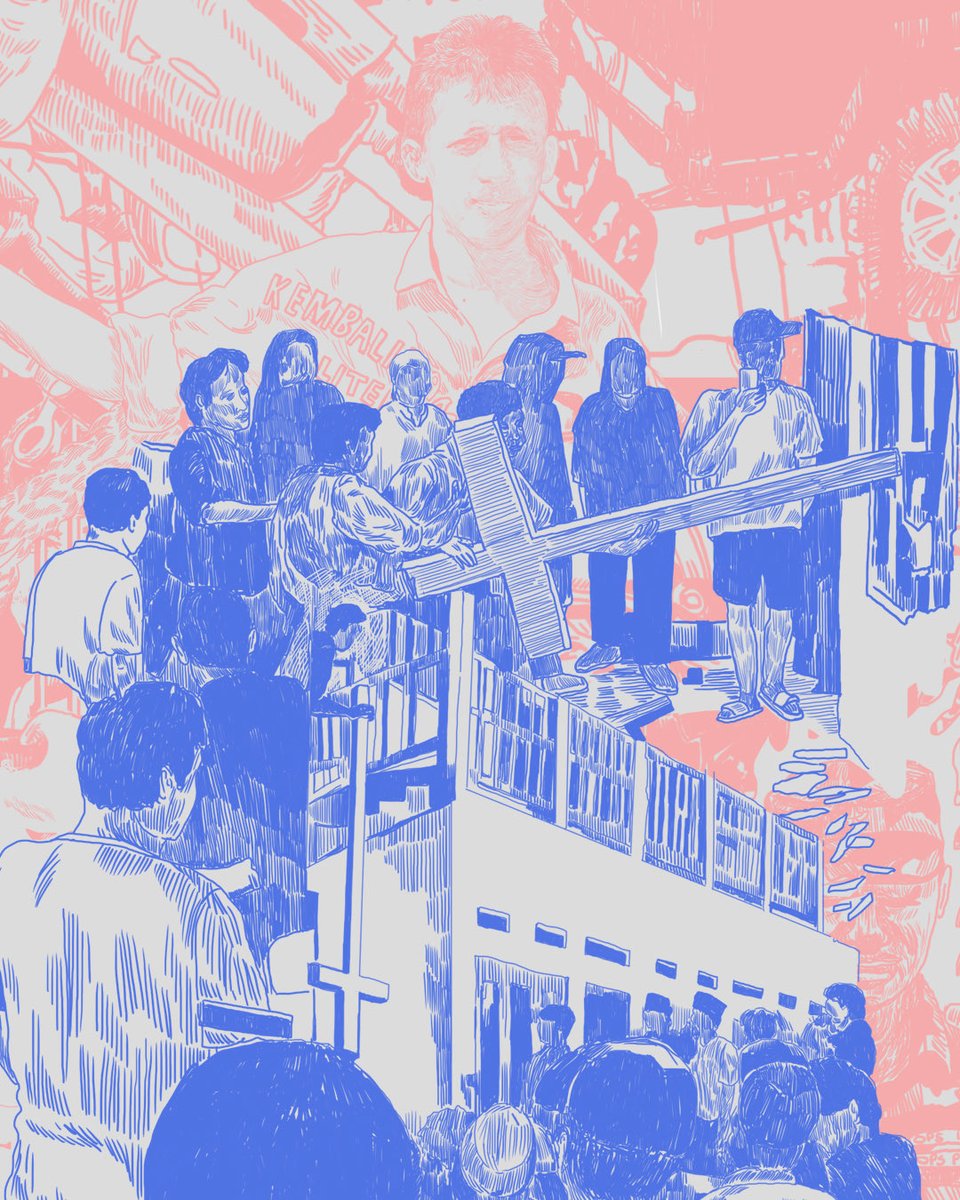 [Peringatan Hari HAM 2025]

Catatan Hari HAM 2025 menunjukkan bahwa Indonesia sedang mengalami katastrofe HAM: pelanggaran terus berulang, dari extra judicial killing, penyiksaan, penghilangan paksa, pembatasan kebebasan sipil, hingga serangan terhadap kebebasan beragama.