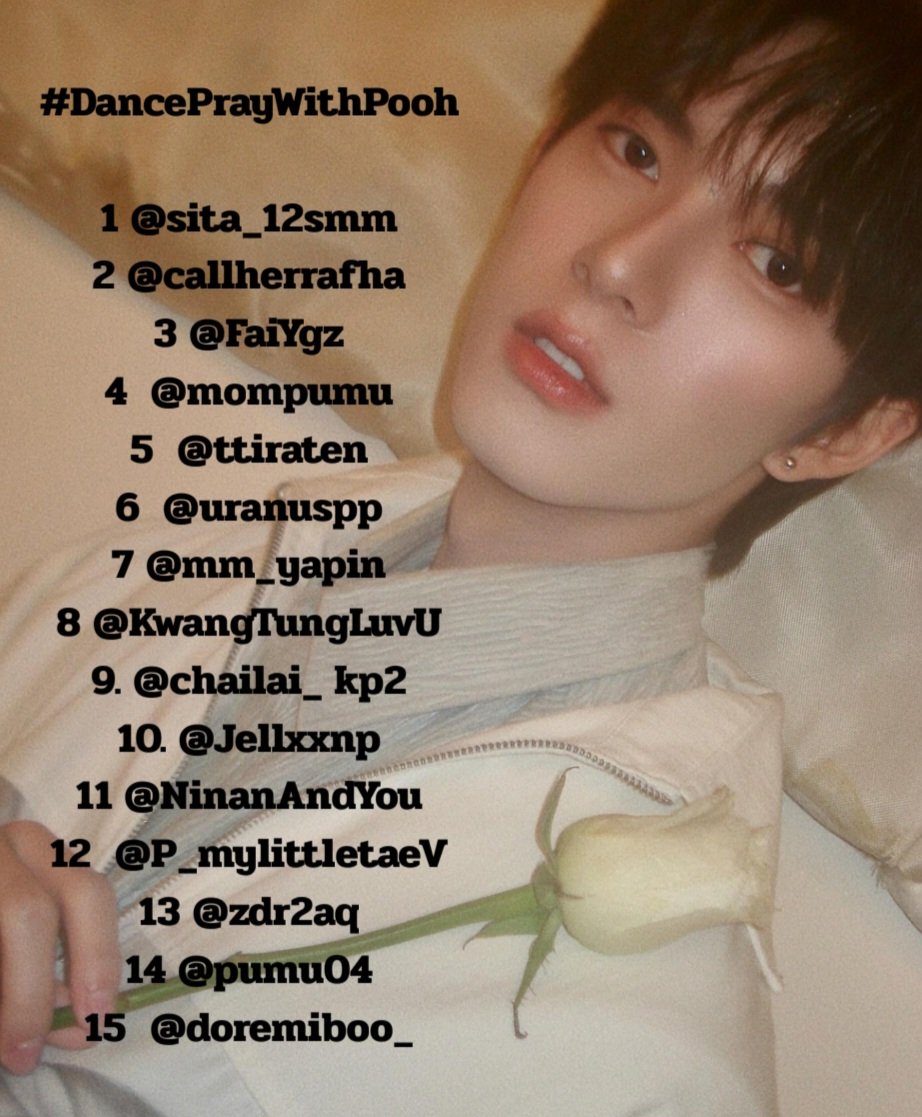 Chin_Tintin's tweet photo. ประกาศรายชื่อผู้โชคดี
กิจกรรม #DancePrayWithPooh
มีผู้ได้รับรางวัล 48 คน รางวัลละ 300 บาท
เช็ครายชื่อดูได้เลยนะจ๊ะ
เดี๋ยวแม่จ๋าจะทยอยทัก ผู้โชคดีไปนะคะ
น่าจะครั้งละ 10 คน เ��ราะว่าค่อนข้างเยอะ
ขอสงวนสิทธิ์นะคะ ขอทักหาผู้โชคดีเองนะ
ขอไม่��ักมานะค่ะ ป้องกันความสับสน
#ppoohkt https://t.co/ROfNfHqNF3