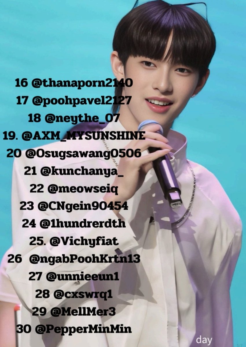 Chin_Tintin's tweet photo. ประกาศรายชื่อผู้โชคดี
กิจกรรม #DancePrayWithPooh
มีผู้ได้รับรางวัล 48 คน รางวัลละ 300 บาท
เช็ครายชื่อดูได้เลยนะจ๊ะ
เดี๋ยวแม่จ๋าจะทยอยทัก ผู้โชคดีไปนะคะ
น่าจะครั้งละ 10 คน เ��ราะว่าค่อนข้างเยอะ
ขอสงวนสิทธิ์นะคะ ขอทักหาผู้โชคดีเองนะ
ขอไม่��ักมานะค่ะ ป้องกันความสับสน
#ppoohkt https://t.co/ROfNfHqNF3