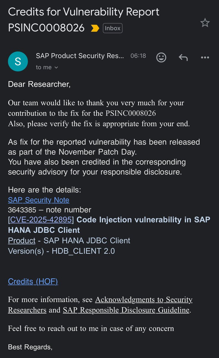 pyn3rd's tweet image. The #React2Shell exploit bypassing WAF is clever, but let’s not forget—the #JDBC attack story is far from over.😁