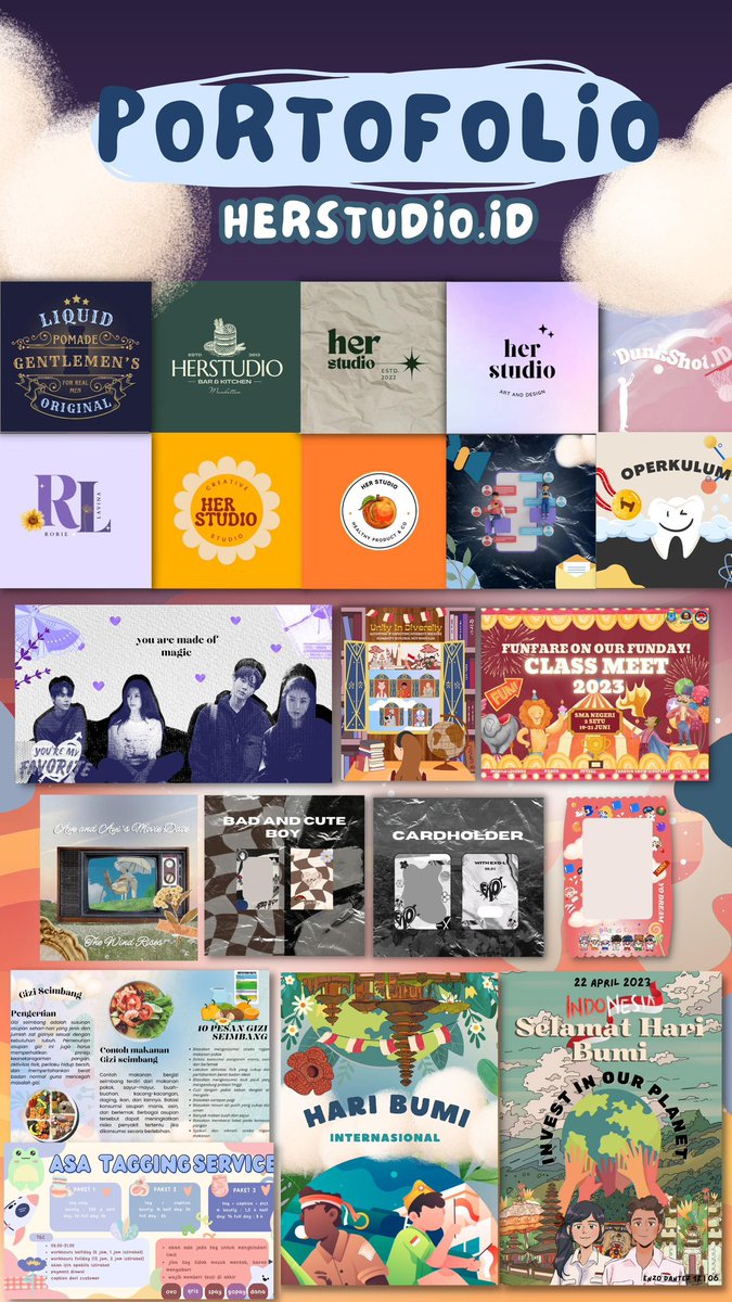 joki jasa edit &amp; design, desain pōster, ppt, lōgo, fēeds ig, bannēr, ppt, template, pas foto, mindmap, infografis, brosur, leaflet, twibbon, manip dan banyak lagi bisa order di kak <a href="/herstudio_id/">her.studio JASA BIKIN POSTER, LOGO, CAHOL,DLL</a> hanya 20k aja 🤩❣️

|| #ZonaUang || beooen