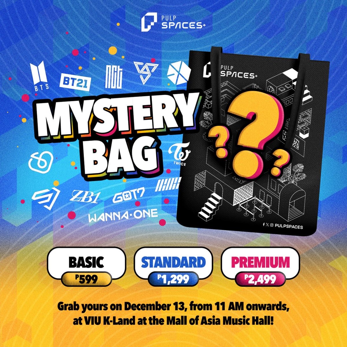 PULPSpaces's tweet image. HALF-PRICE K-POP HAUL? SAY LESS! 🔥

Catch us at VIU K-LAND this December 13, 11AM onwards at the Mall of Asia Music Hall for the ultimate shopping spree! ❤️ 

#PULPSpaces #ViuKLand2025 #KpopMerch #KDramaMerch