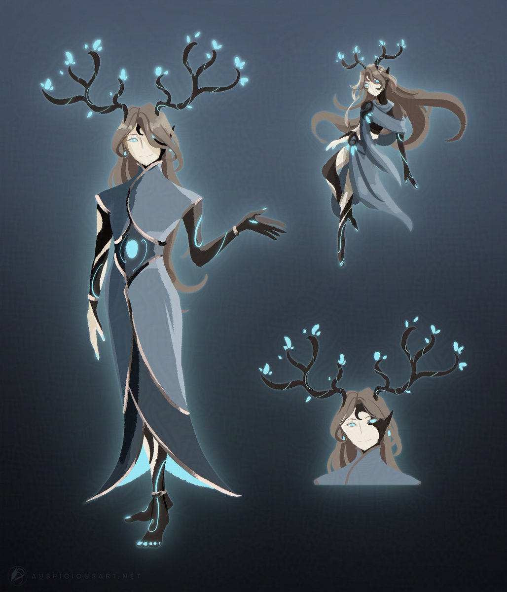 Sylnae's previous form as a Sylve, and also sylphs humanlike form.
Edeia site: edeia-ideation.com 
#edeia #closedspecies