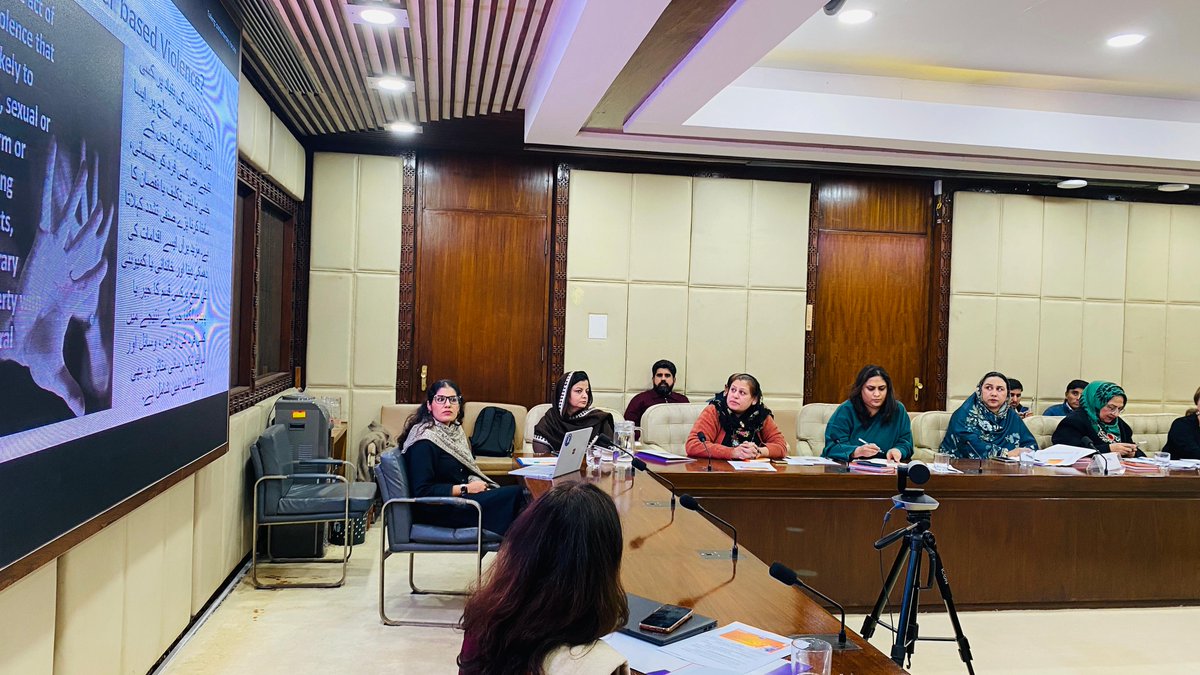 WHOPakistan's tweet image. #16DaysOfActivism 
.@WHO was proud to foster with @UNDP &amp;amp; Pakistan   Women’s Parliamentary Caucus, a dialogue to strengthen the prevention and response to digital gender-based violence.

Online violence is a public health issue.

Together, we can end the silence.