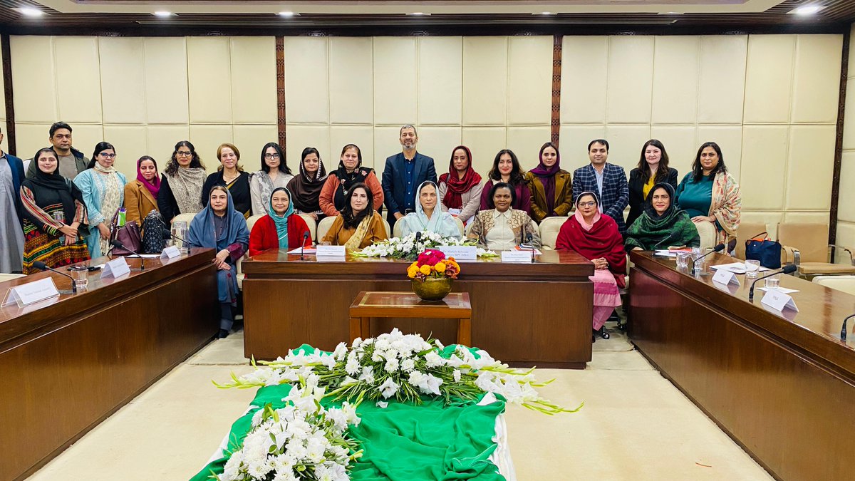 WHOPakistan's tweet image. #16DaysOfActivism 
.@WHO was proud to foster with @UNDP &amp;amp; Pakistan   Women’s Parliamentary Caucus, a dialogue to strengthen the prevention and response to digital gender-based violence.

Online violence is a public health issue.

Together, we can end the silence.