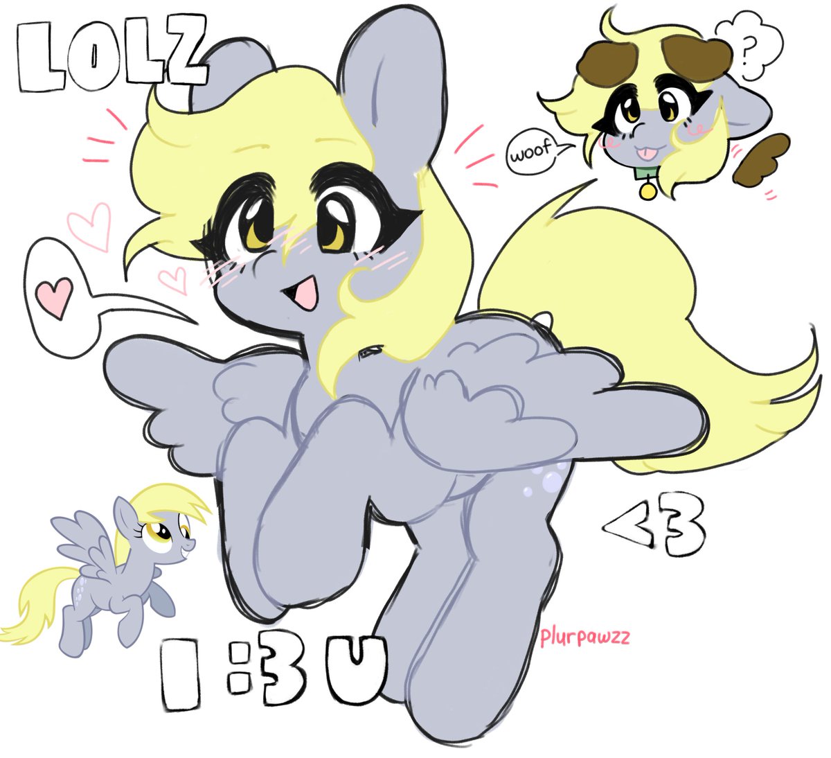 puppiepony's tweet image. silly derpy doodlez

#mlp #derpyhooves