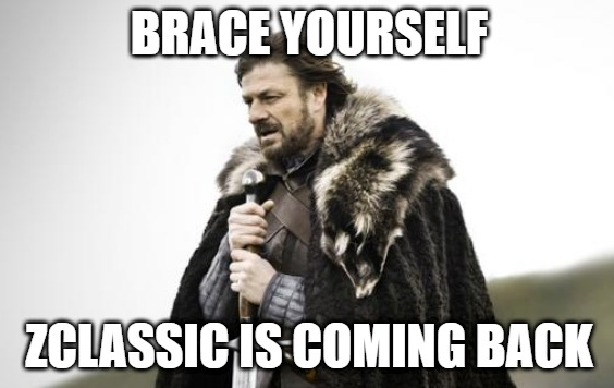 We Are Zclassic! tweet media