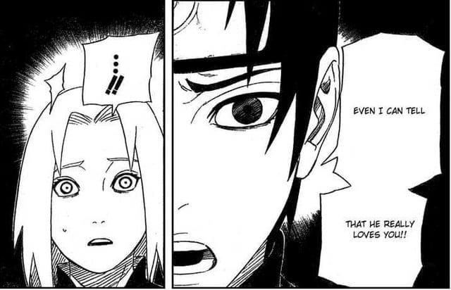 Jang2419's tweet photo. @chattegeorgiana Damn, even Sai, who at first struggled to understand people and their feelings, was able to notice that the bond between Naruto and Sakura was more than just friendship. https://t.co/e1HbX8nToF