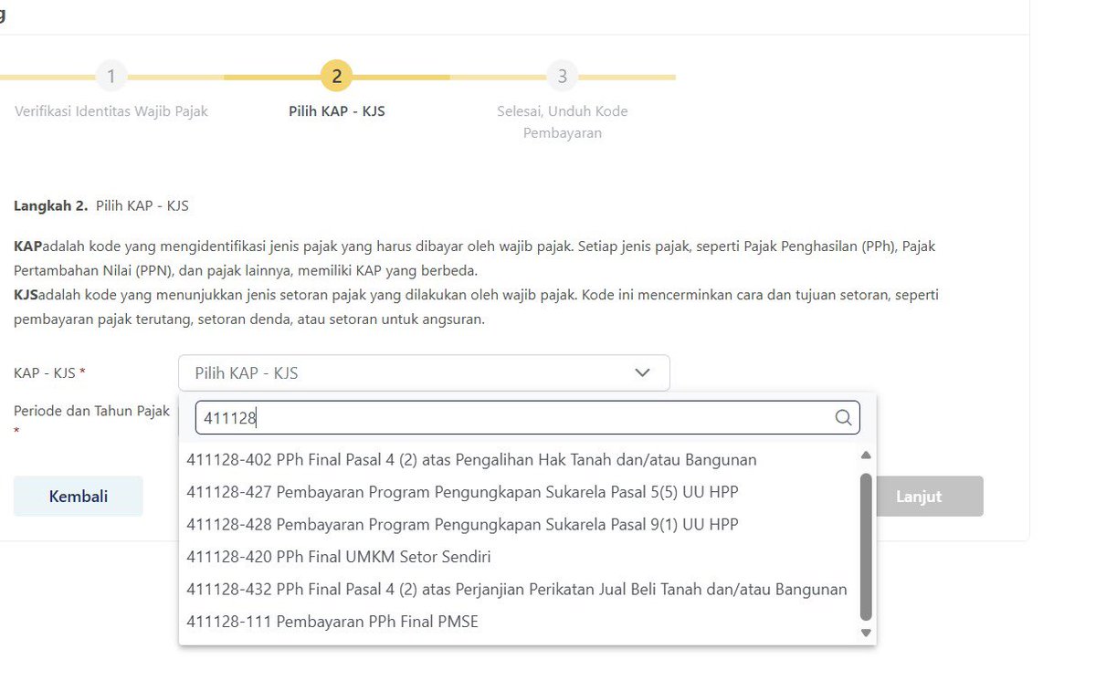 damvin4's tweet photo. @kring_pajak ijin bertanya kode map 411128-403 atas pph final atas sewa tanah dan/atau bangunan tidak ada di coretax, WP harus memakai kode map apa atas transaksi ini? Tks https://t.co/flMrnJZEHP